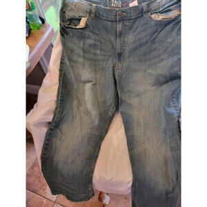 Life Authentic & True Big and Tall Blue Jeans W44 L34